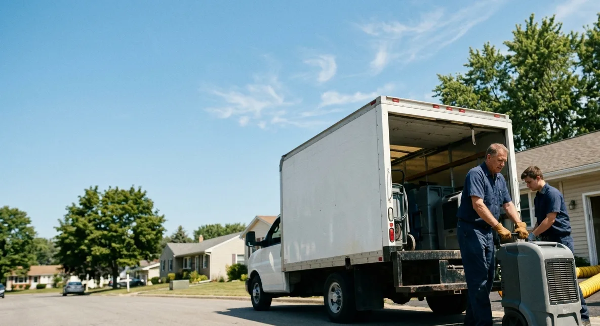 Water Damage Cleanup in Canal Winchester, OH near me